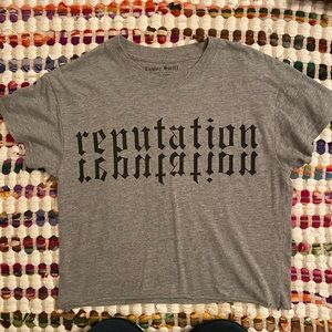 Taylor Swift reputation tour crop tee shirt